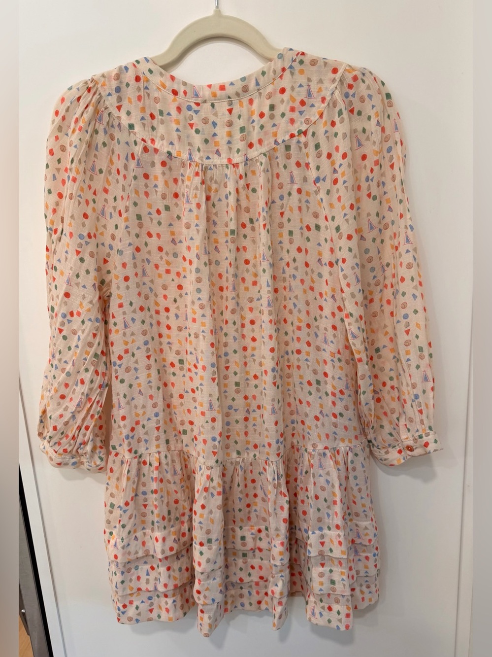 Anthropology Mauve Paccia tunic size small - Picture 4 of 5